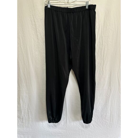 Negative Women's Lightweight Elastic Waist High Rise Loungers, Size L Athleisure - Picture 2 of 3